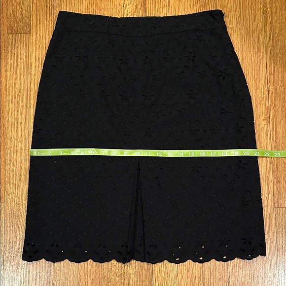 Talbots Black Pencil Skirt 10p - Picture 6 of 10